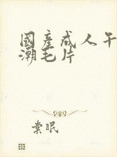 国产成人午夜高潮毛片