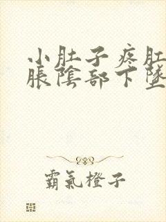 小肚子疼肛门憋胀阴部下坠封面