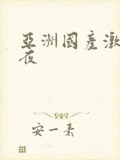 亚洲国产激情午夜