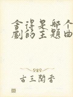 舍得是哪个电视剧的主题曲