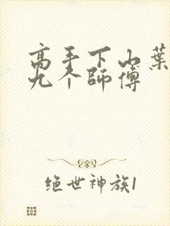 高手下山叶君临九个师傅