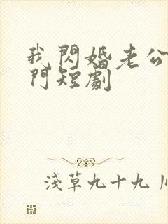 我闪婚老公是豪门短剧