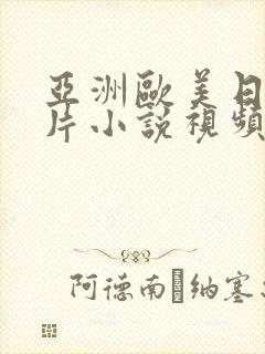 亚洲欧美日韩图片小说视频