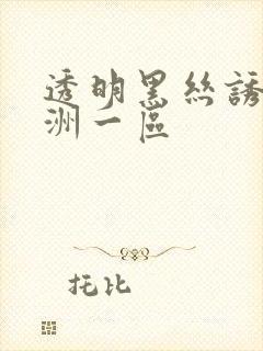 透明黑丝诱惑亚洲一区