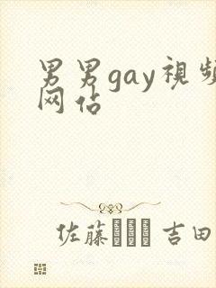 男男gay视频网站