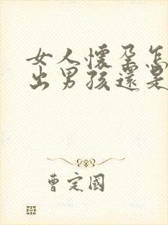 女人怀孕怎么看出男孩还是女孩子