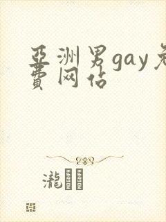 亚洲男gay免费网站封面