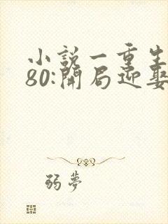 小说一重生1980:开局迎娶姐姐闺蜜封面