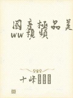 国产极品美女www视频