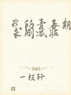 我的青春期床戏未删减版封面