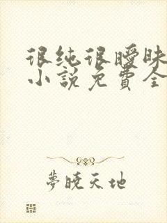 很纯很暧昧杨明小说免费全文下载