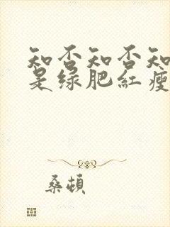 知否知否知否应是绿肥红瘦免费看