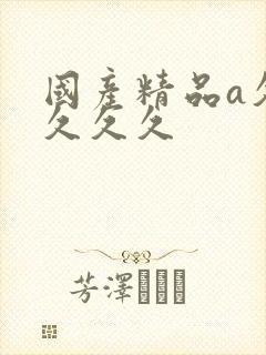 国产精品a久久久久久