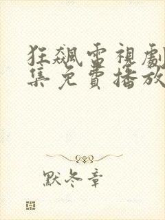 狂飙电视剧40集免费播放在线