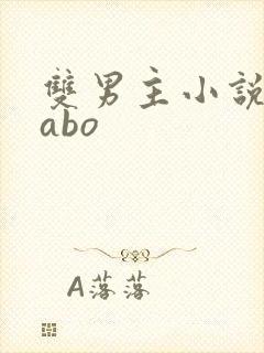 双男主小说推荐abo封面