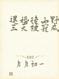 退婚后山野糙汉三天被宠成宝小说封面