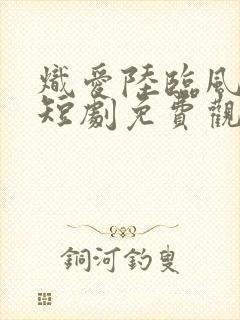 炽爱陆临风林宛短剧免费观看封面