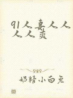 91人妻人人妻人人爽