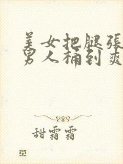 美女把腿张开给男人桶到爽