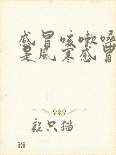 感冒咳嗽嗓子疼是风寒感冒还是风热感冒封面