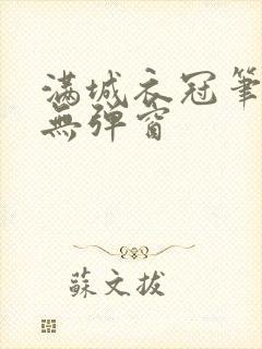 满城衣冠笔趣阁无弹窗封面