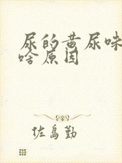 尿的黄尿味重是啥原因