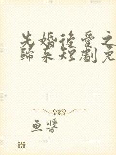 先婚后爱之亡夫归来短剧免费观看