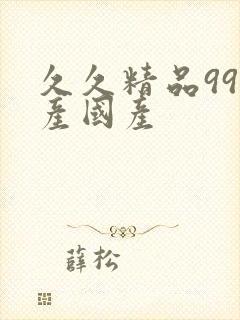 久久精品99国产国产