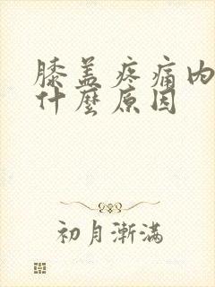 膝盖疼痛内侧痛什么原因