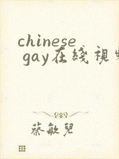 chinese gay在线视频