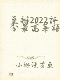 豆瓣2022评分最高华语剧集