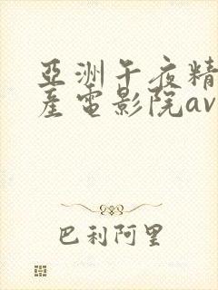 亚洲午夜精品国产电影院av