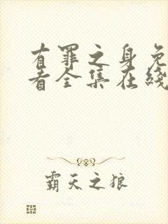 有罪之身免费观看全集在线播放高清