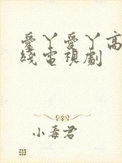 爱丫爱丫高清在线电视剧