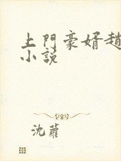 上门豪婿赵旭 小说