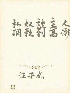 私奴被主人玩弄调教到高潮封面