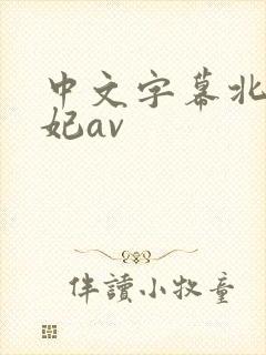 中文字幕北条麻妃av