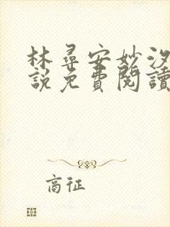 林寻安妙汐的小说免费阅读