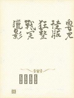 猎战狂徒粤语电影完整版免费观看