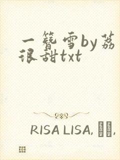 一簪雪by荔枝很甜txt