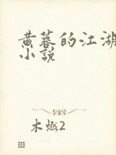 黄蓉的江湖系列小说