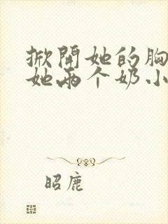 掀开她的胸罩摸她两个奶小说