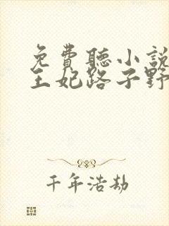 免费听小说这个王妃路子野