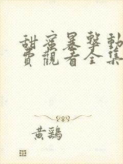 甜蜜暴击动漫免费观看全集第一季