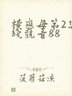 横恋母第2集在线观看88封面