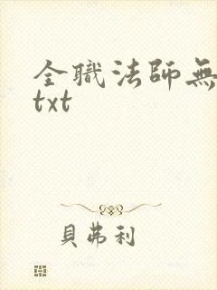 全职法师无删减txt封面