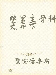 双男主骨科高干文年下封面