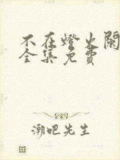 不在灯火阑珊处全集免费