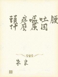 头疼呕吐腹泻是什么原因