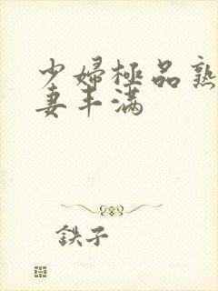 少妇极品熟妇人妻丰满